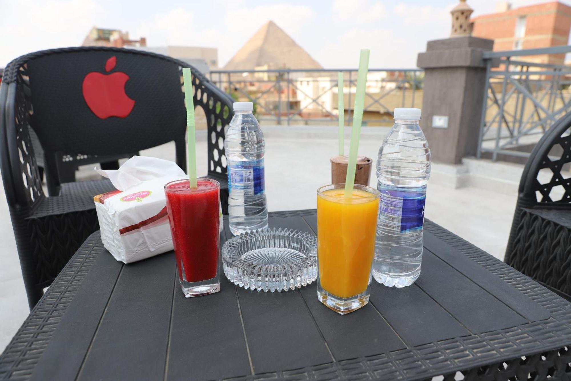 King Khufu Pyramids View Hotel Kafrat al Jabal Экстерьер фото